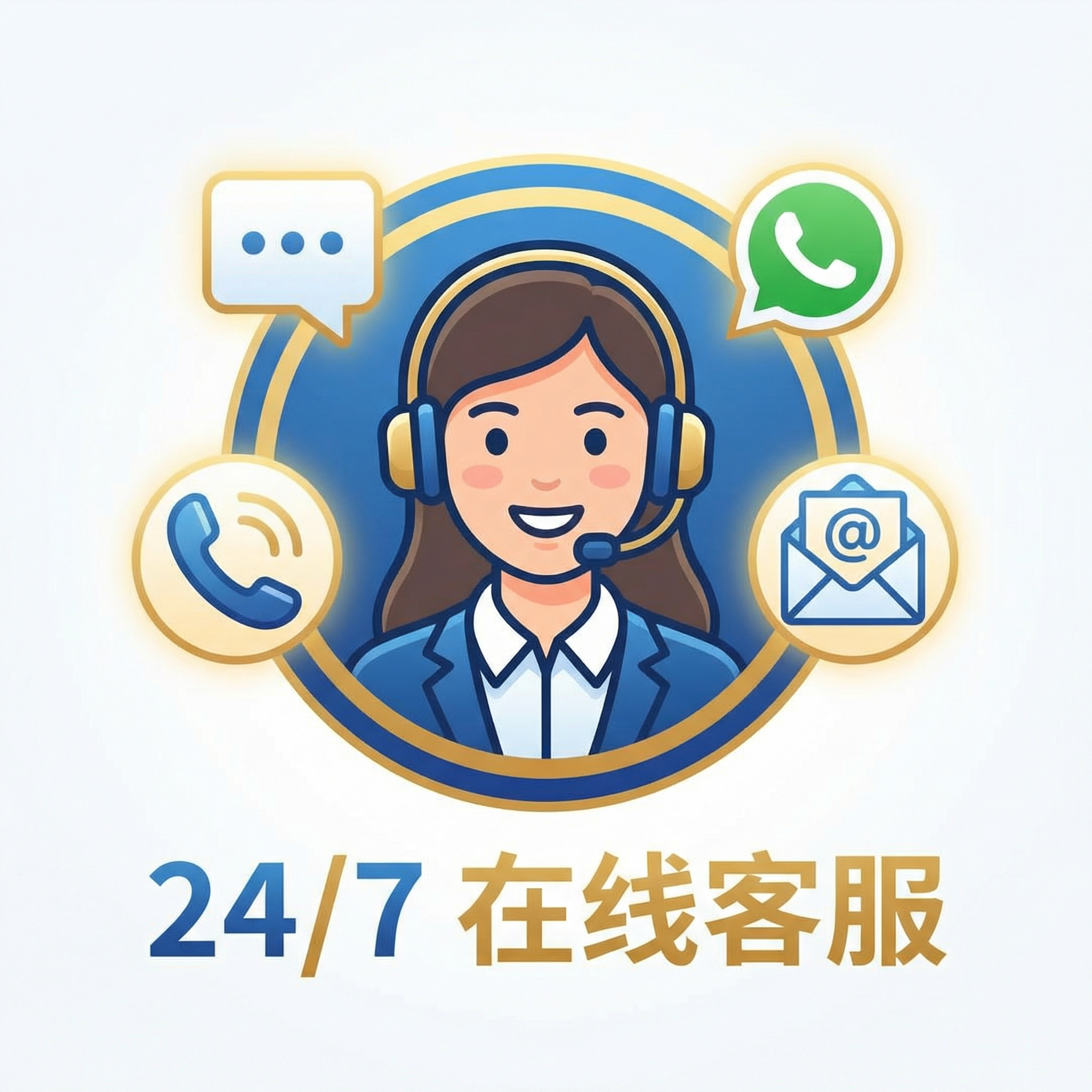 24/7在线客服支持